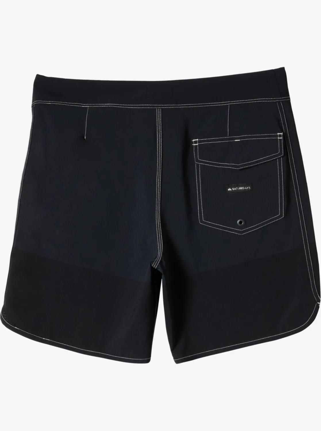 Quiksilver X Saturdays Nyc Highline Scallop 18" Boardshorts Black Outlet