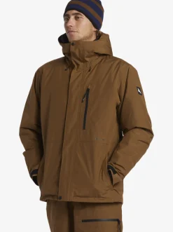 Quiksilver X Saturdays Nyc Technical Snow Jacket Sepia Online