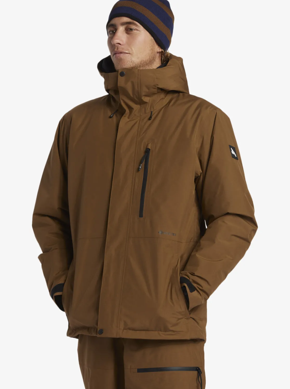 Quiksilver X Saturdays Nyc Technical Snow Jacket Sepia Online