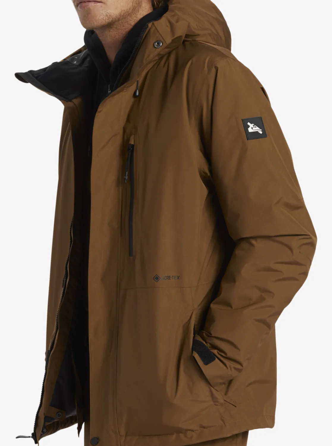 Quiksilver X Saturdays Nyc Technical Snow Jacket Sepia Online