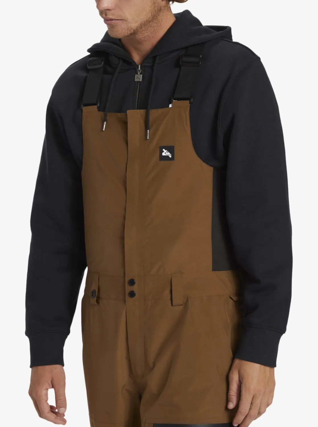 Quiksilver X Saturdays Nyc Technical Snow Bib Pants Sepia Best Sale