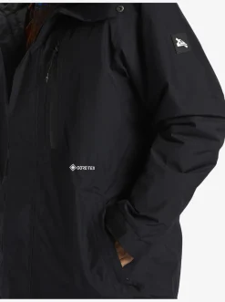 Quiksilver X Saturdays Nyc Technical Snow Jacket Black Cheap