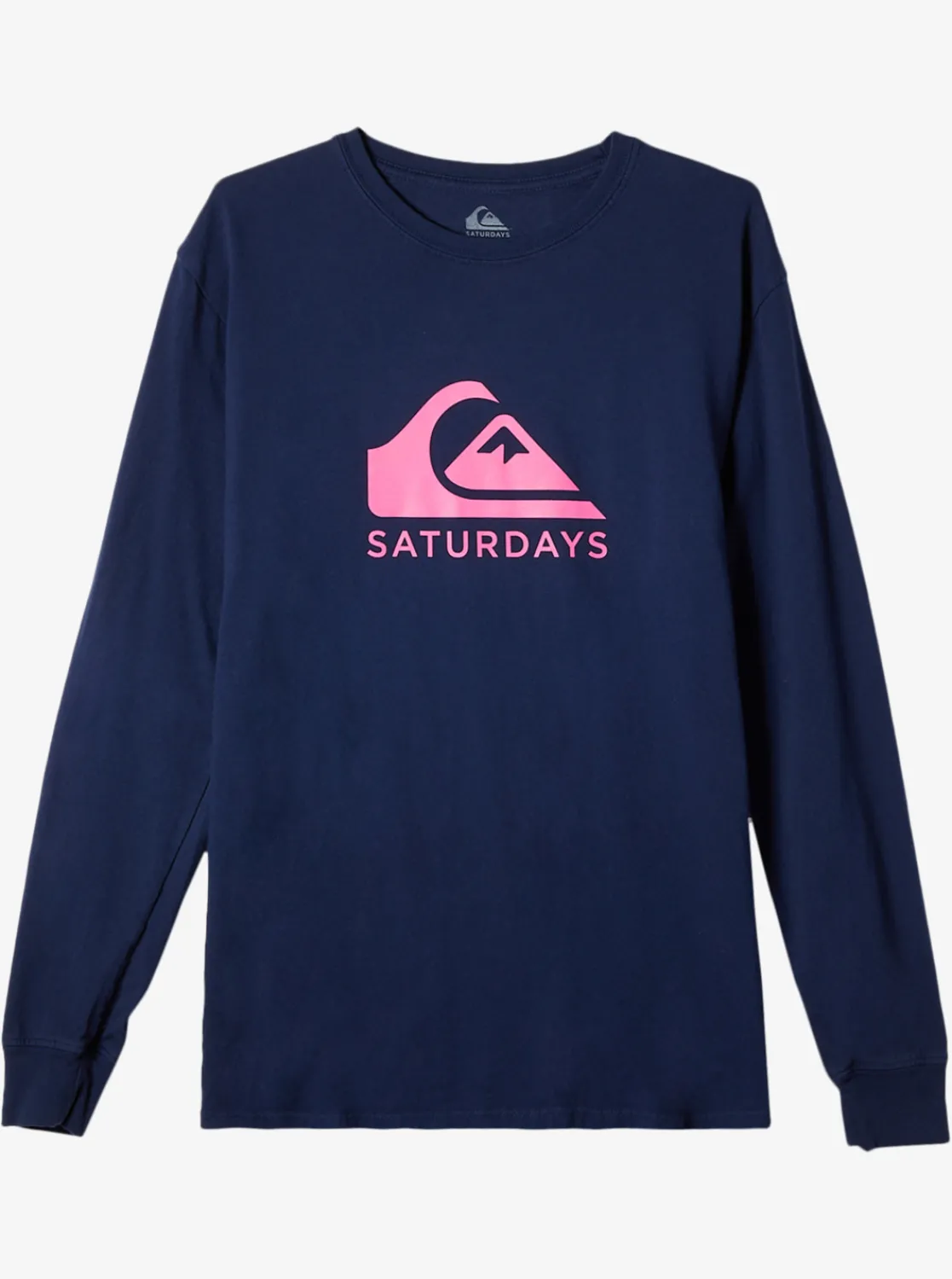 Quiksilver X Saturdays Nyc Graphic Long Sleeve T-Shirt Ocean Best