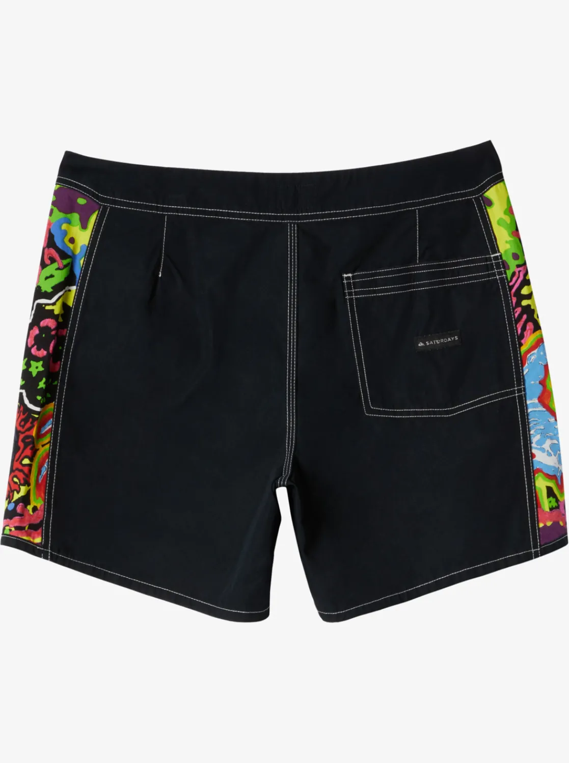 Quiksilver X Saturdays Nyc Original Arch 16" Boardshorts Black Online