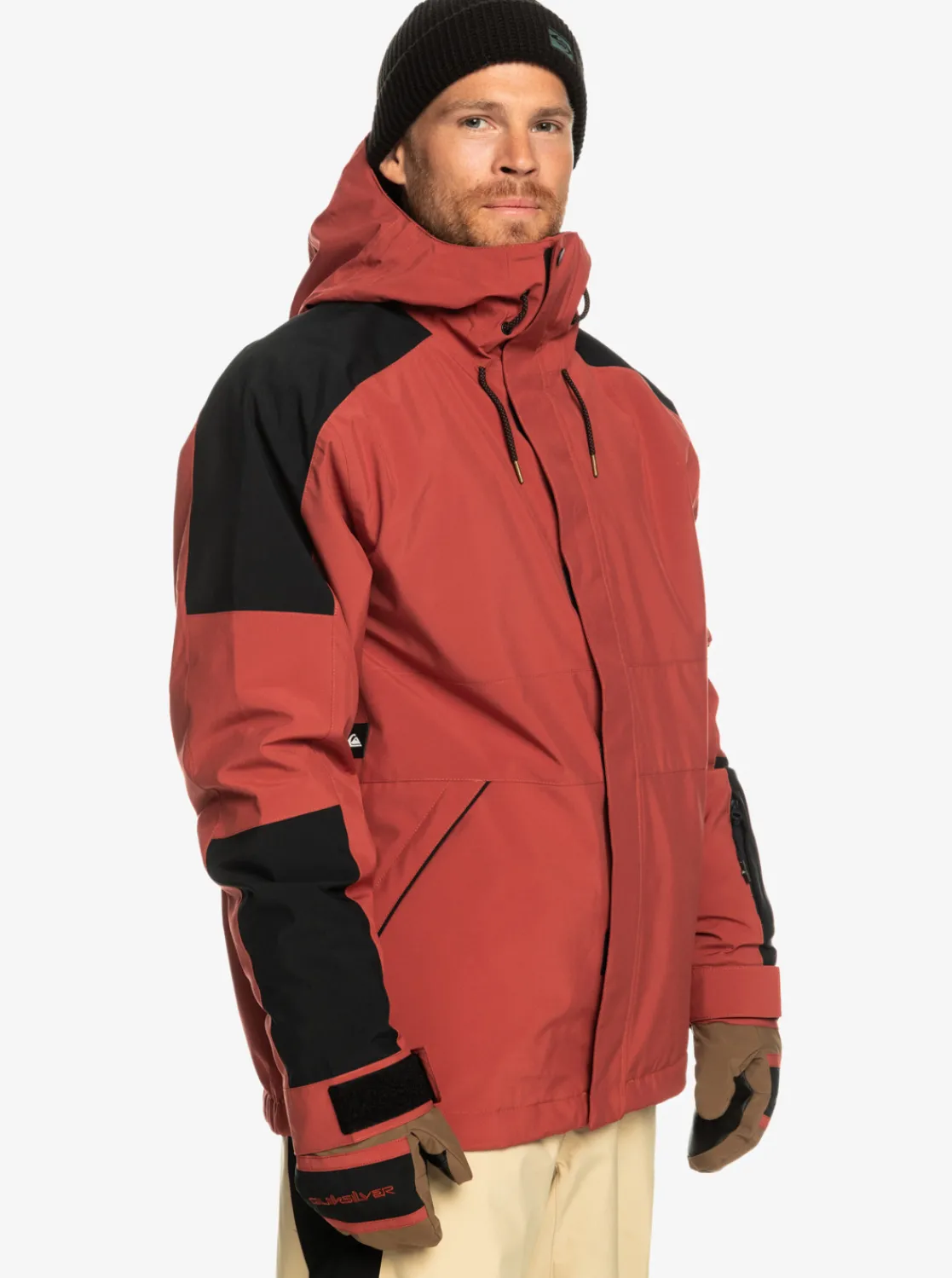 Quiksilver Radicalo Technical Snow Jacket Marsala Hot