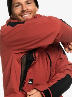 Quiksilver Radicalo Technical Snow Jacket Marsala Hot