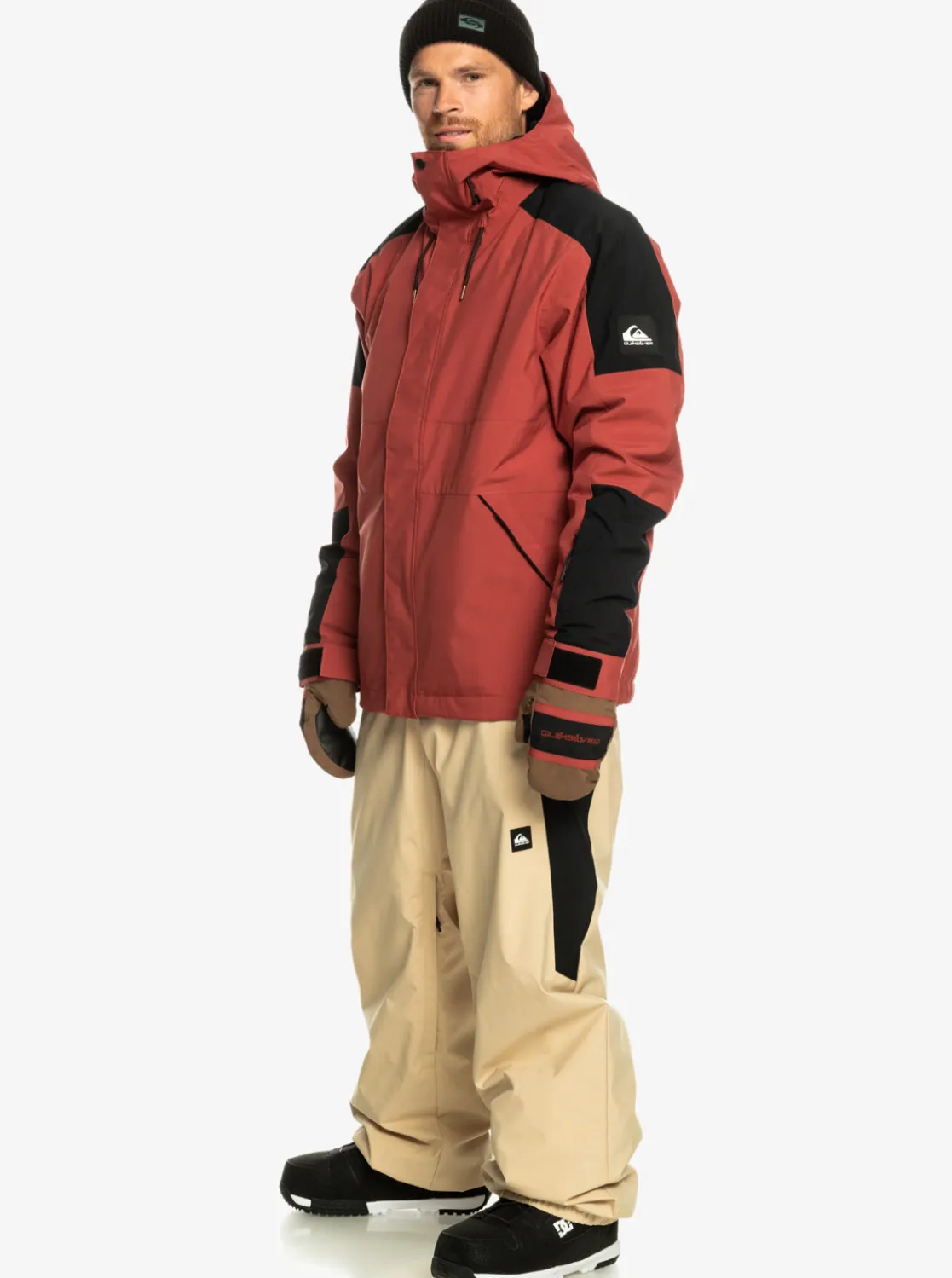 Quiksilver Radicalo Technical Snow Jacket Marsala Hot