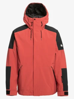 Quiksilver Radicalo Technical Snow Jacket Marsala Hot