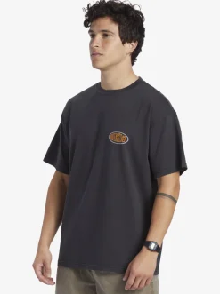 Quiksilver Real Surfin T-Shirt Black Hot