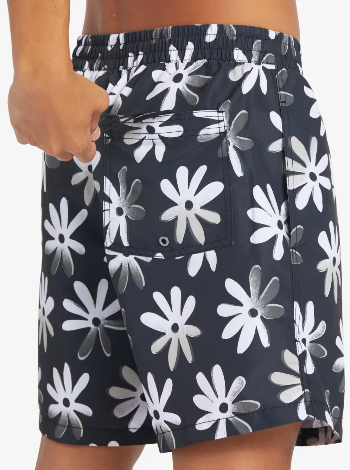 Quiksilver Re-Mix 17" Volleys Tarmac Discount