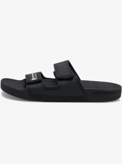 Quiksilver Rivi Double Adjust Sandals Black/Grey/Black Hot