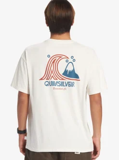 Quiksilver Roadways Mnd T-Shirt Gardenia Best Sale