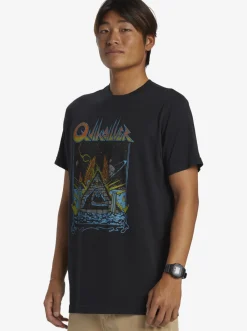 Quiksilver Rockin T-Shirt Black Flash Sale
