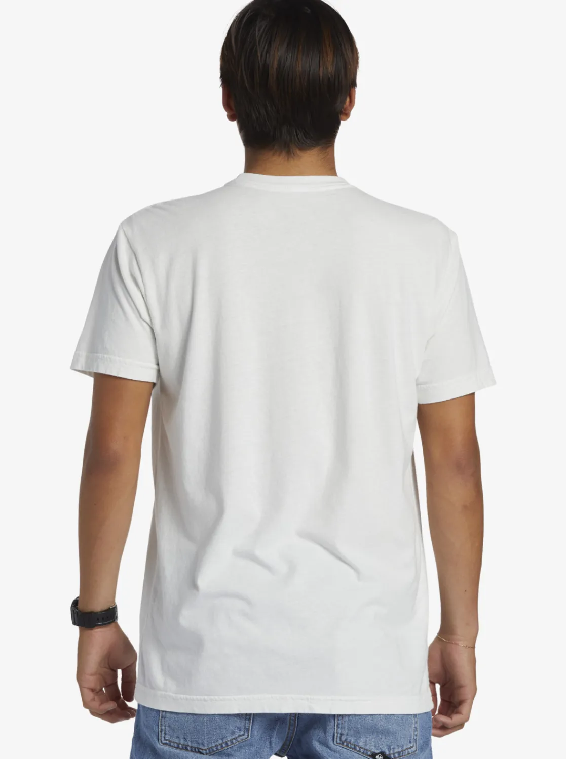 Quiksilver Rockin T-Shirt Antique White Flash Sale