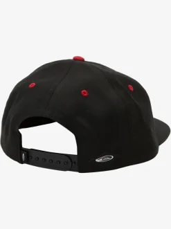Quiksilver Saturn Crawler Snapback Hat Black Flash Sale