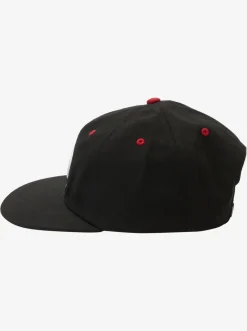 Quiksilver Saturn Crawler Snapback Hat Black Flash Sale