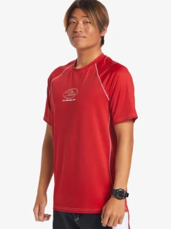 Quiksilver Saturn Surf Tee Short Sleeve Surf Tee Samba Flash Sale