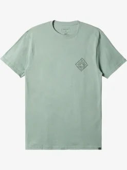 Quiksilver Scenic View T-Shirt Iceberg Green Flash Sale