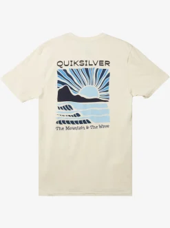 Quiksilver Sea Brigade T-Shirt Birch Fashion