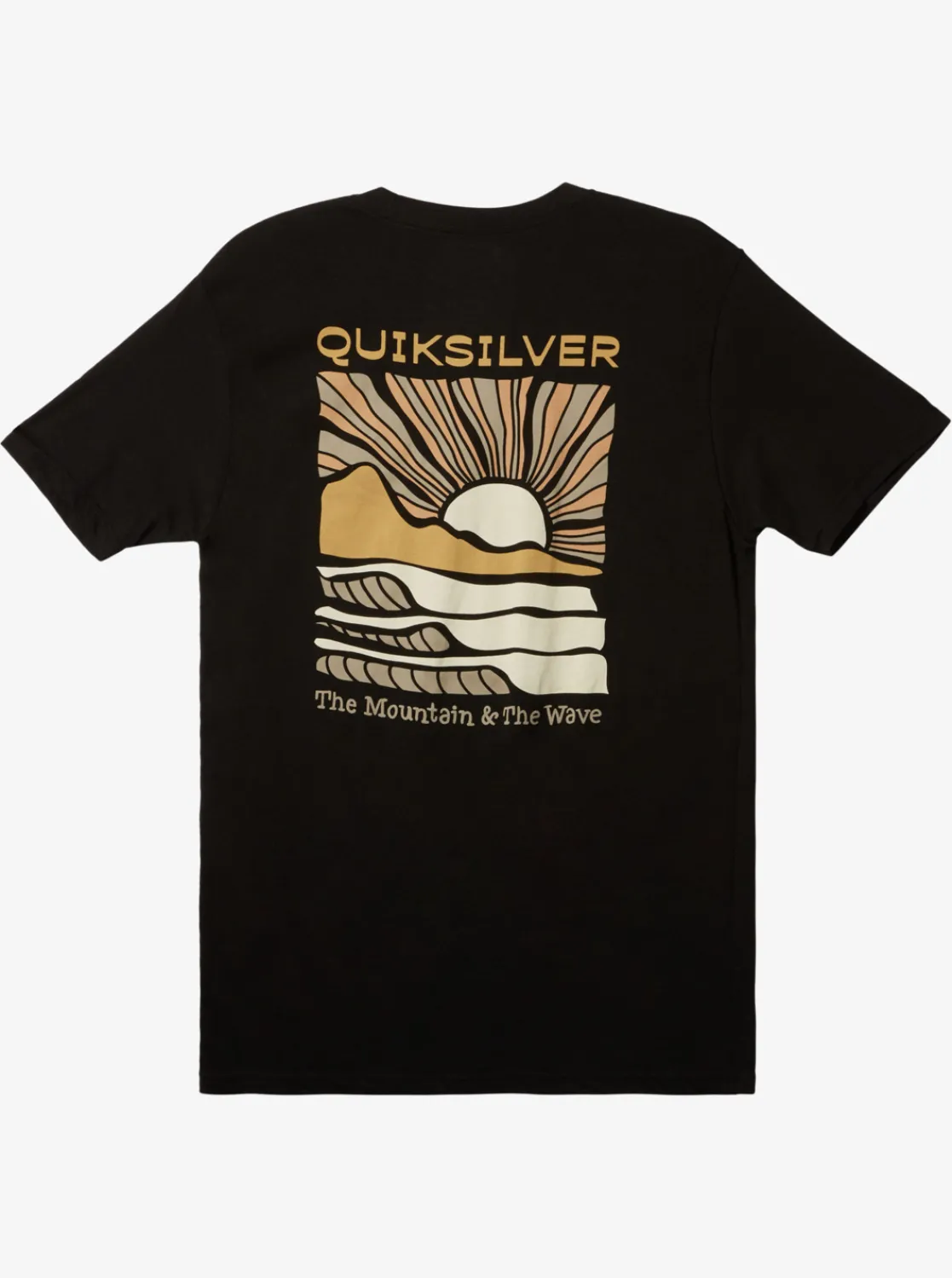 Quiksilver Sea Brigade T-Shirt Black Hot