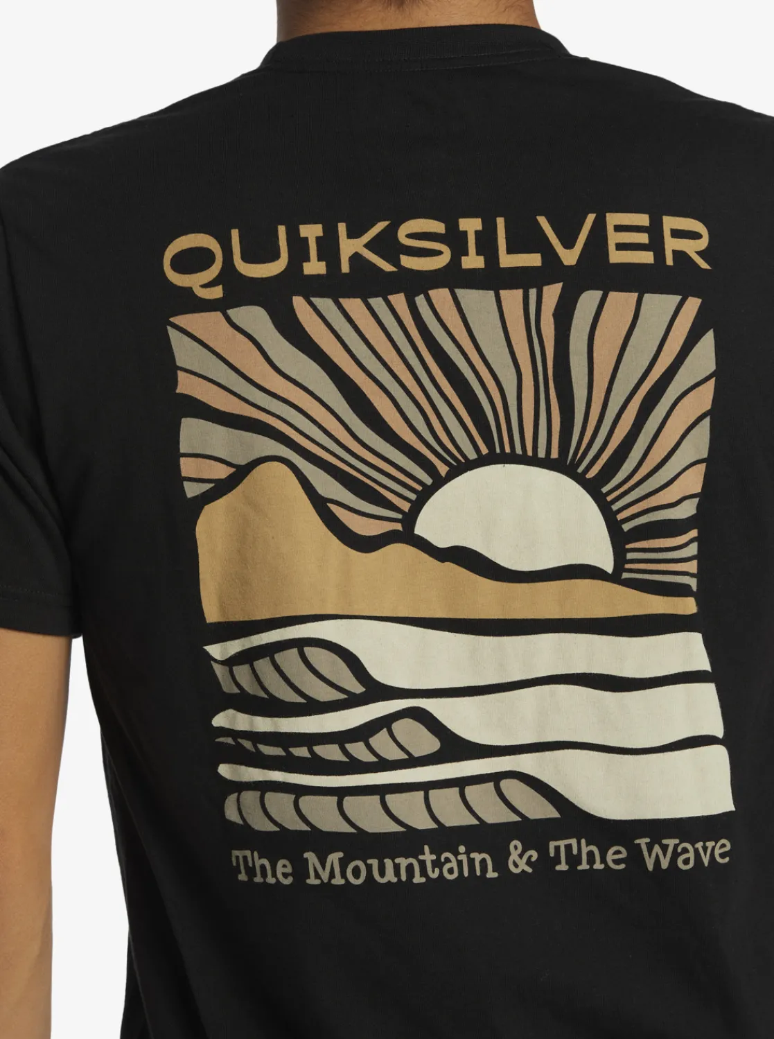 Quiksilver Sea Brigade T-Shirt Black Hot