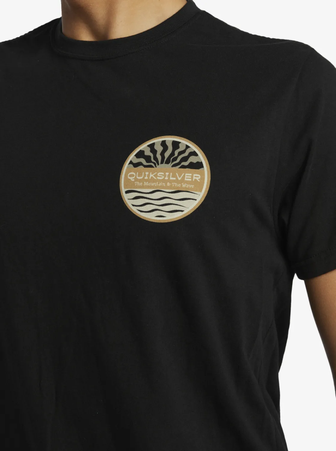 Quiksilver Sea Brigade T-Shirt Black Hot