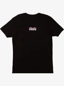 Quiksilver See Through T-Shirt Black Cheap