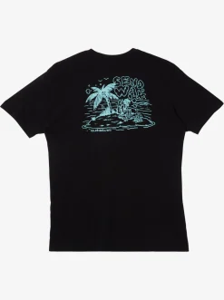 Quiksilver Send Wax Mtz T-Shirt Black New