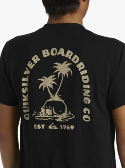 Quiksilver Skull Island T-Shirt Black Sale
