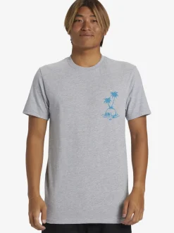 Quiksilver Skull Island T-Shirt Athletic Heather Discount