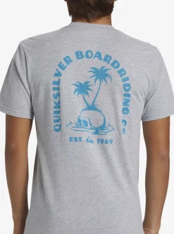 Quiksilver Skull Island T-Shirt Athletic Heather Discount