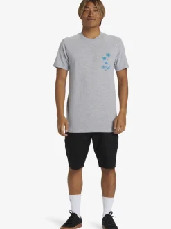 Quiksilver Skull Island T-Shirt Athletic Heather Discount