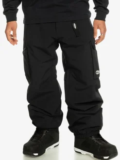Quiksilver Snow Down Cargo Technical Snow Pants True Black Store