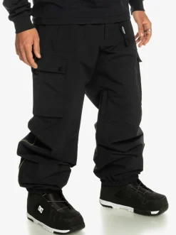 Quiksilver Snow Down Cargo Technical Snow Pants True Black Store