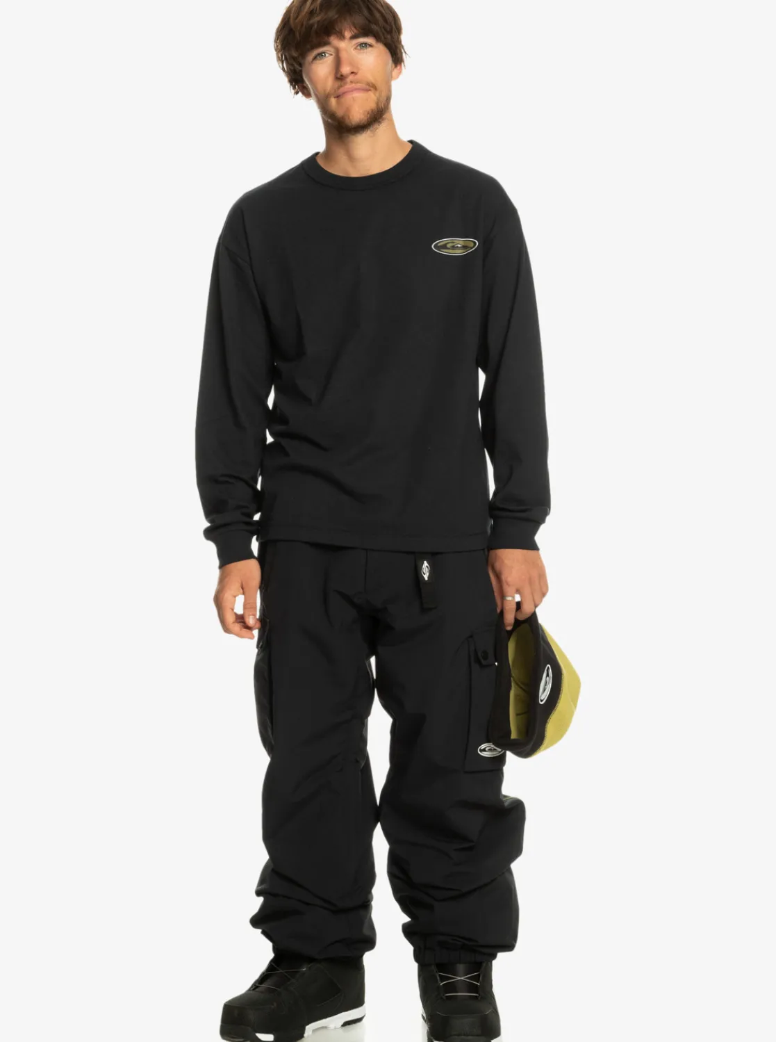 Quiksilver Snow Down Cargo Technical Snow Pants True Black Store