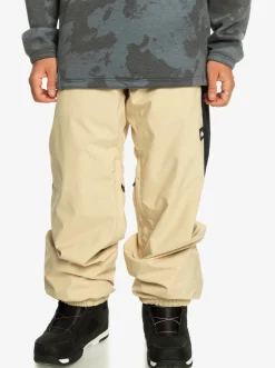 Quiksilver Snow Down Technical Snow Pants Pale Khaki Best Sale