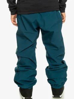 Quiksilver Snow Down Technical Snow Pants Majolica Blue Store