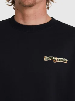 Quiksilver Sof Sweatshirt Black Hot