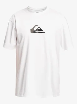 Quiksilver Solid Streak Short Sleeve Upf 50 Surf Tee White Cheap