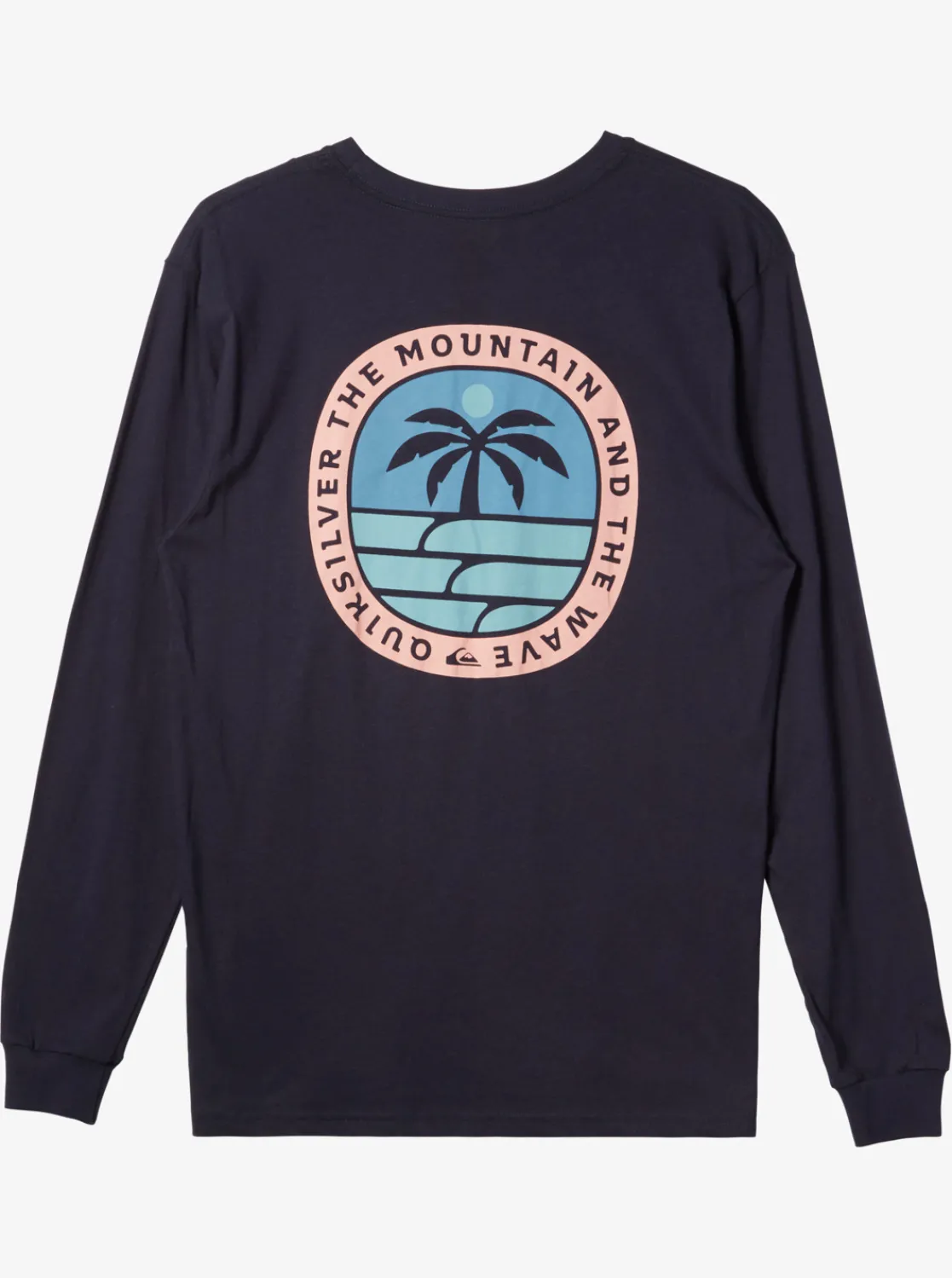 Quiksilver Solo Arbol Long Sleeve T-Shirt Navy Blazer Outlet