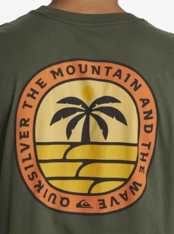 Quiksilver Solo Arbol Long Sleeve T-Shirt Climbing Ivy Outlet