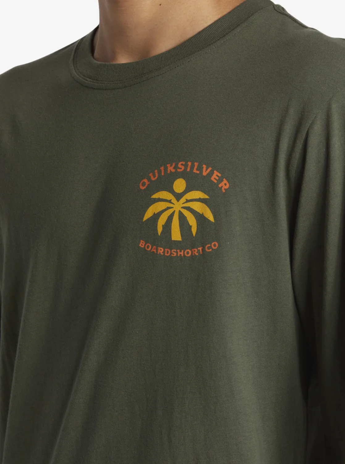 Quiksilver Solo Arbol Long Sleeve T-Shirt Climbing Ivy Outlet
