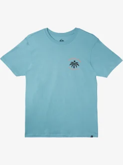 Quiksilver Solo Arbol T-Shirt Reef Waters Best Sale