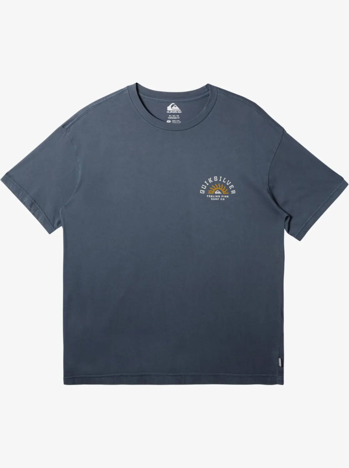 Quiksilver State Of Mind T-Shirt Dark Slate Flash Sale