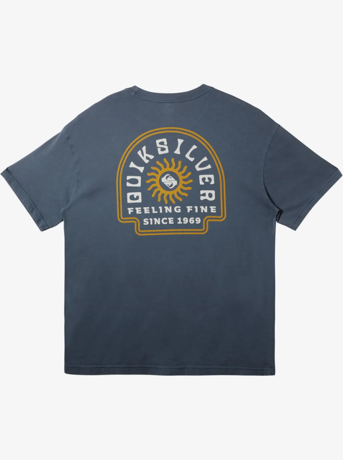 Quiksilver State Of Mind T-Shirt Dark Slate Flash Sale