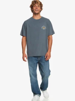 Quiksilver State Of Mind T-Shirt Dark Slate Flash Sale