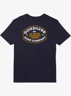 Quiksilver Stay In Bounds T-Shirt Navy Blazer Clearance