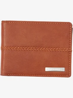 Quiksilver Stitchy Tri-Fold Wallet Rubber Discount