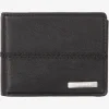 Quiksilver Stitchy Tri-Fold Wallet Black Black Discount