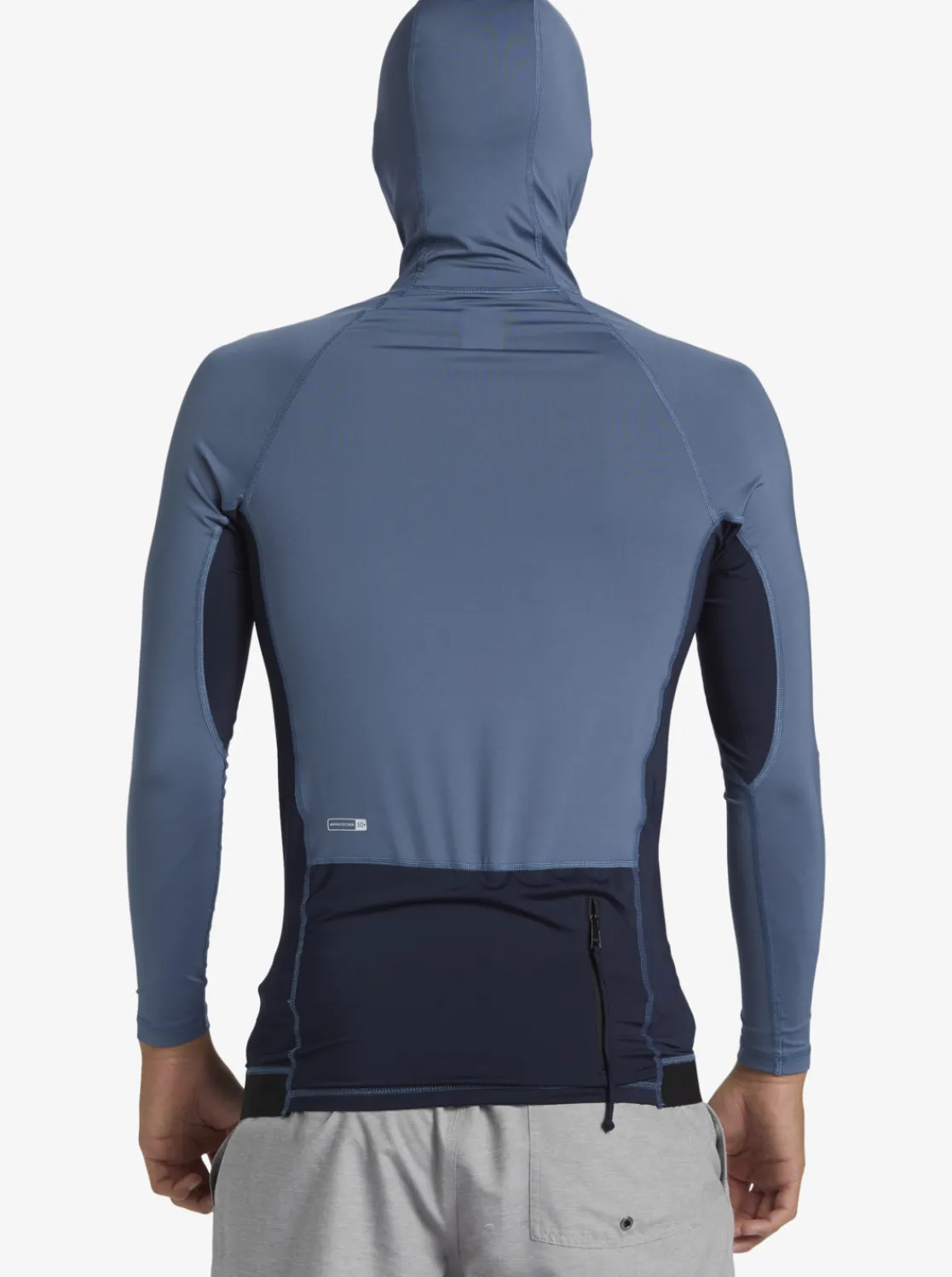 Quiksilver Storm Tripper Hooded Long Sleeve Surf Top Bering Sea Outlet